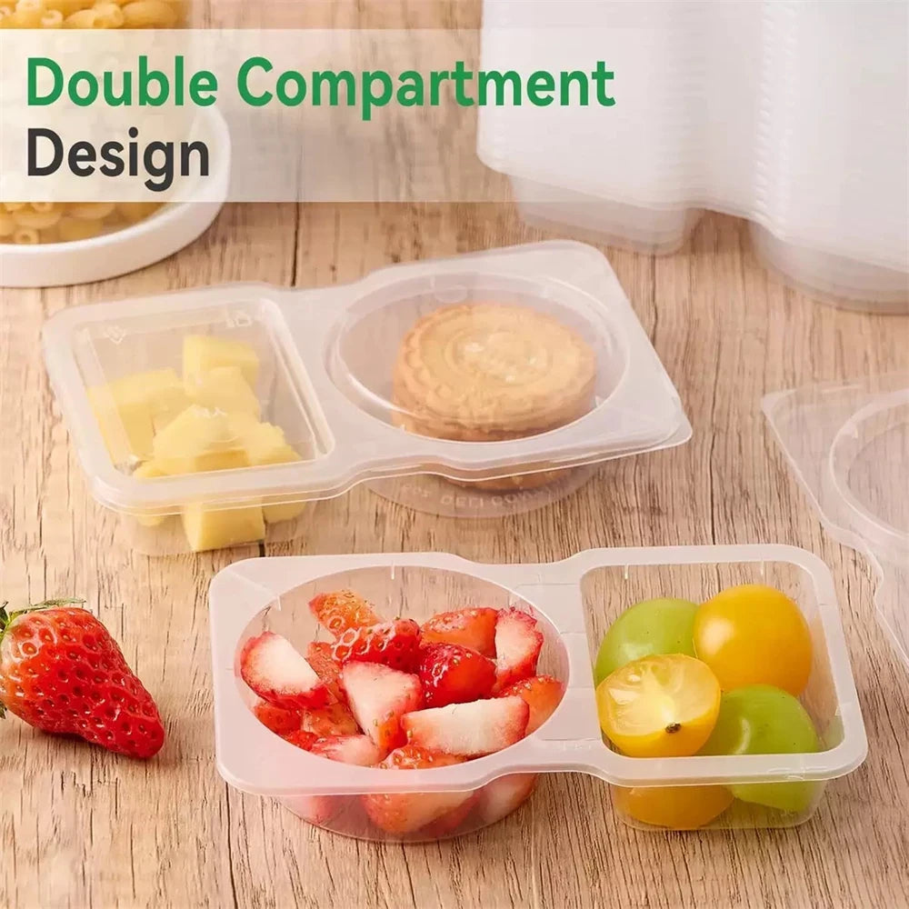 20-Piece Snack Pack Containers